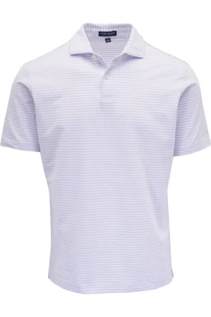 Peter Millar Playera tipo polo con rayas estampadas
