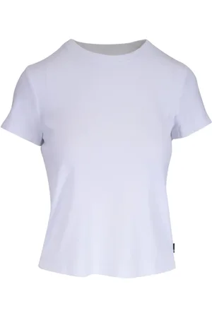 AG Jeans Playera con cuello redondo