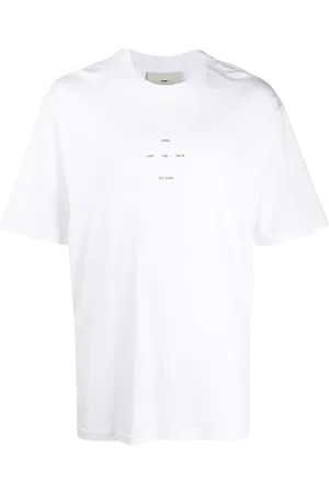 SONG FOR THE MUTE Playera con logo estampado