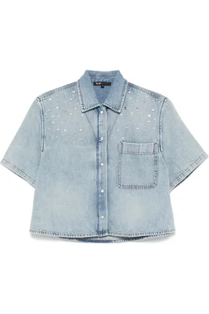 Maje Camisa de mezclilla