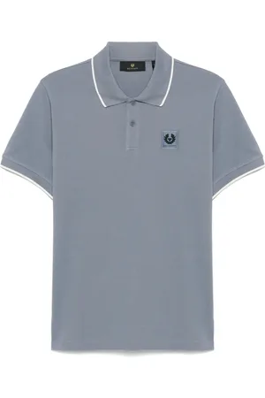 Belstaff Playera tipo polo con ribetes en contraste