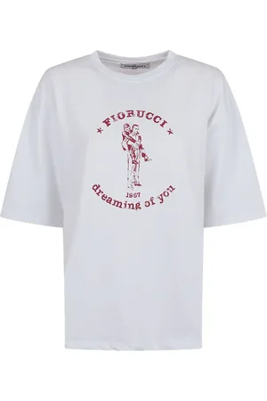 Fiorucci Playera con logo estampado