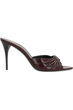 Saint Laurent Mules Babylone con tacón 90mm