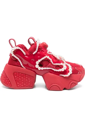 NOIR KEI NINOMIYA Tenis con detalle de perlas en colaboración con Reebok