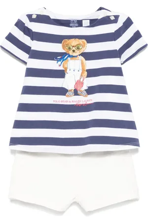 Ralph Lauren Set de shorts y playera con volantes