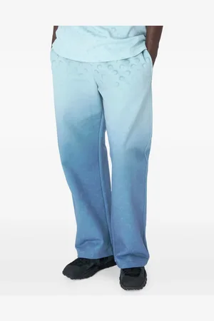 Marine Serre Pants Moon con efecto descolorido
