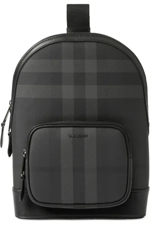 Burberry Mochila tipo mensajero con motivo Vintage Check