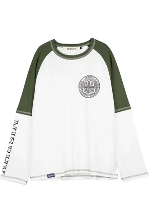 MISBHV Playera con mangas raglán