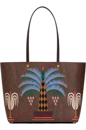 Etro Tote Essential mediana en colaboración con Agostino Iacurci