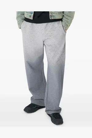 Marine Serre Pants Moon con efecto descolorido