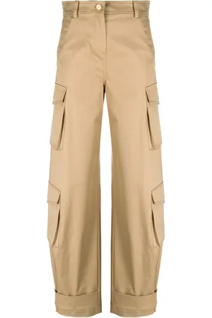 VALENTINO GARAVANI Pantalones cargo con tiro alto