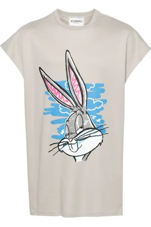 Iceberg Playera con caricatura estampada