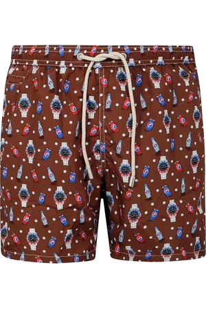 MC2 SAINT BARTH Bañador con estampado gráfico