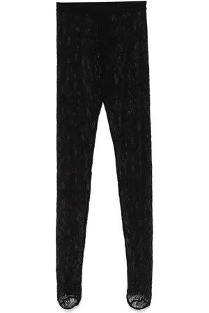 WARDROBE.NYC Pantimedias estilo fuseau de encaje