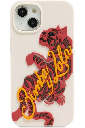 Bimba y Lola Funda para iPhone 13 con estampado de tigre