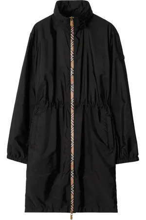 Burberry Parka con ribete Vintage Check