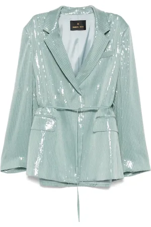 Manuel Ritz Blazer con detalle de lentejuelas