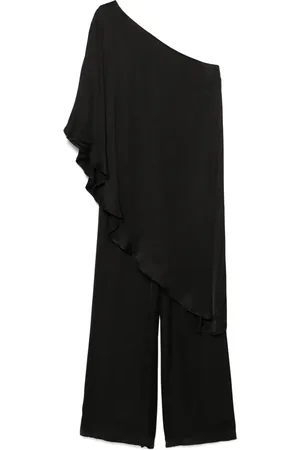Mariuccia Milano Set con pantalones palazzo y top con hombro descubierto