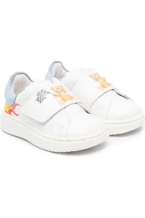 MONNALISA Tenis con cierre autoadherente y motivo Teddy Bear