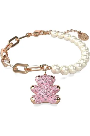Swarovski Pulsera de perlas con detalles