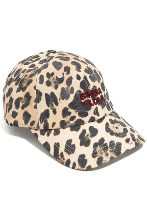 Bimba y Lola Gorra con estampado de leopardo