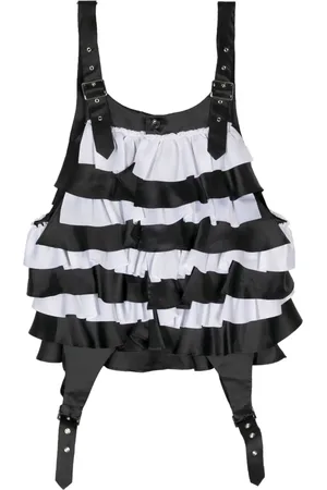NOIR KEI NINOMIYA Top con volantes