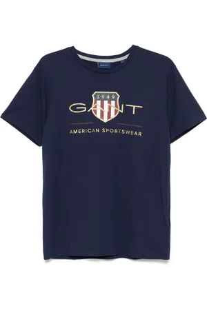 GANT Playera con logo estampado