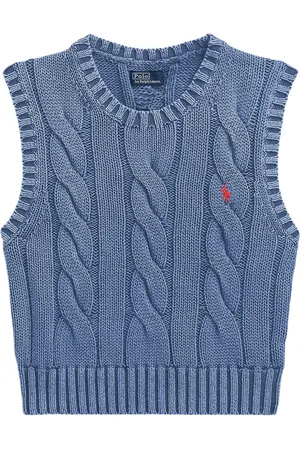 Ralph Lauren Chaleco con Polo Pony bordado