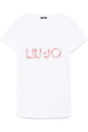 Liu Jo Playera con detalles de cristal