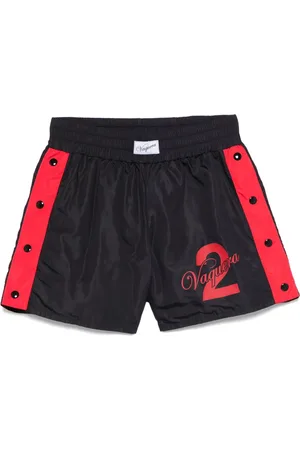 Vaquera Shorts con botones de presión