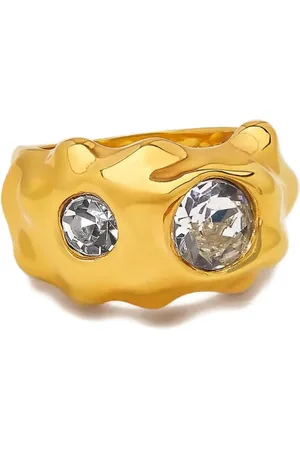 Oscar de la Renta Anillo con detalles de cristal