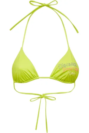 Dsquared2 Top de bikini con bordado