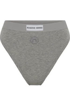 Marine Serre Calzones de jersey con logo Moon