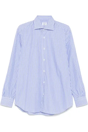 MAZZARELLI Camisa con rayas estampadas