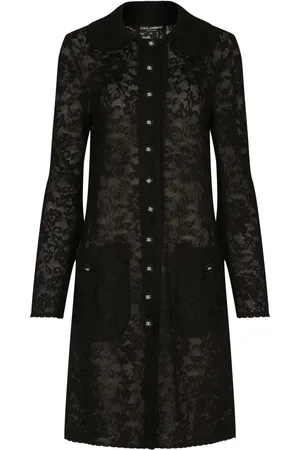 Dolce & Gabbana Chamarra DG con costuras de encaje