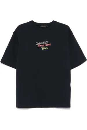 Dsquared2 Playera con logo bordado