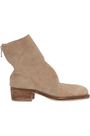 GUIDI Suede ankle boots