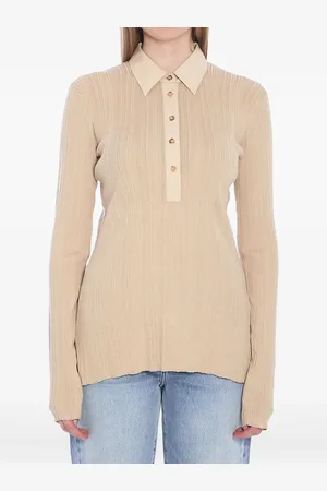Totême Playera tipo polo tejida