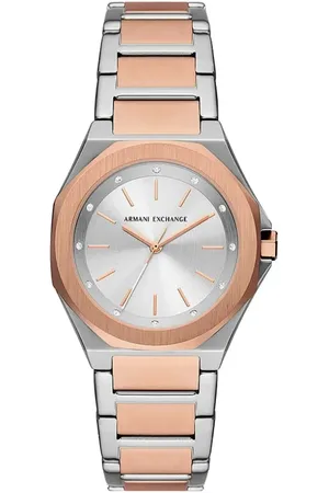 Armani Exchange Reloj de 34mm con detalles de cristal