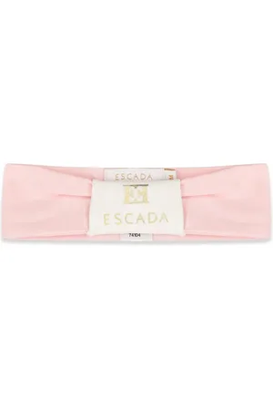 Escada Banda para el cabello con logo estampado