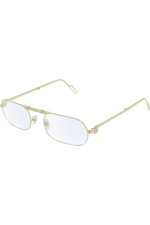 Cartier Lentes con armazón redonda