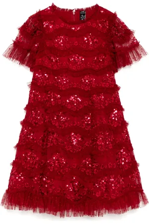 Needle & Thread Vestido Daisy Wave