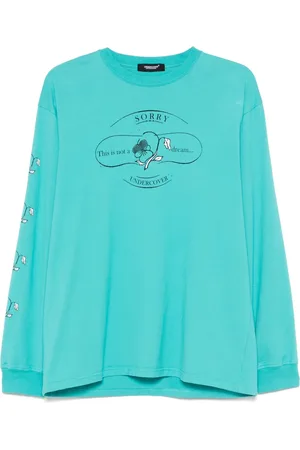 UNDERCOVER Playera con eslogan estampado
