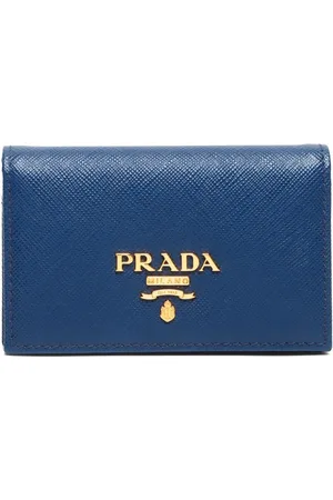 Prada Tarjetero de piel saffiano 2019