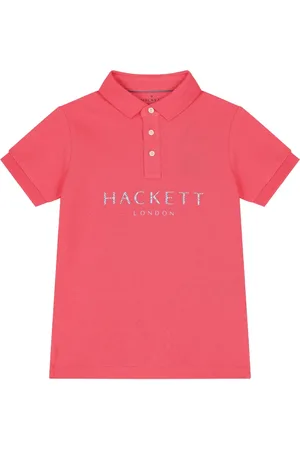 Hackett Polo de algodón con logo