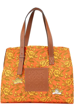 Loewe Bolso shopper Paulas Ibiza de lona con estampado floral 2019