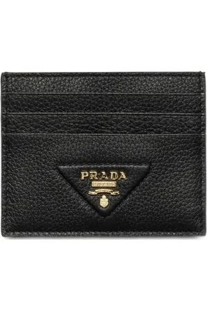 Prada Tarjetero texturizado