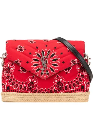 Saint Laurent Bolsa crossbody Toy Cotton Bandana Print Loulou 2018