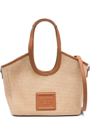 V°73 Tote con parche del logo