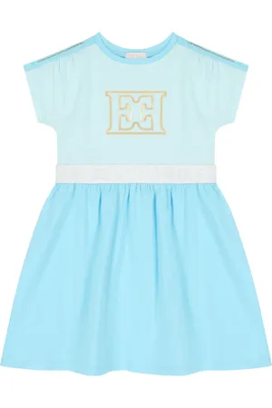 Escada Vestido con logo estampado